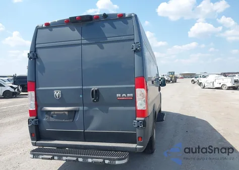 2021 Ram Promaster 3500 Cargo Van High Roof 159 Wb Ext from USA, damaged, VIN 3C6MRVJG1ME579536